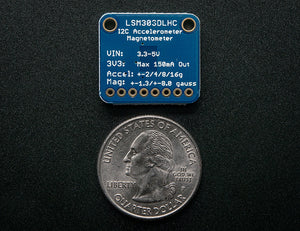 Triple-axis Accelerometer+Magnetometer (Compass) Board - LSM303 - Chicago Electronic Distributors
 - 2
