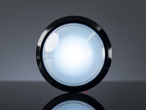 Massive Arcade Button with LED - 100mm White - Chicago Electronic Distributors
