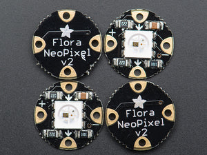 Flora RGB Smart NeoPixel version 2 - Pack of 4 - Chicago Electronic Distributors
 - 5