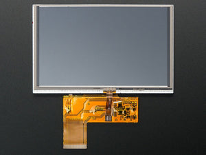 5.0" 40-pin TFT Display - 800x480 with Touchscreen - Chicago Electronic Distributors
 - 1