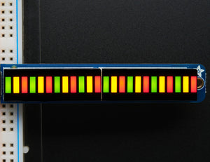 Bi-Color (Red/Green) 24-Bar Bargraph w/I2C Backpack Kit - Chicago Electronic Distributors
 - 1