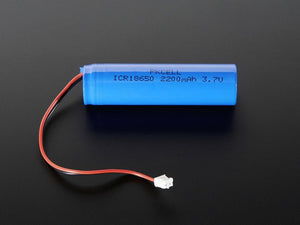 Lithium Ion Cylindrical Battery - 3.7v 2200mAh - Chicago Electronic Distributors
