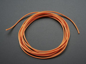 Silicone Cover Stranded-Core Wire - 2m 26AWG Orange - Chicago Electronic Distributors
