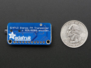 Adafruit Stereo FM Transmitter with RDS/RBDS Breakout - Si4713 - Chicago Electronic Distributors
 - 1