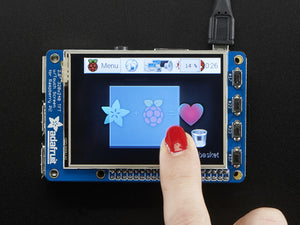 PiTFT Plus Assembled 320x240 2.8" TFT + Resistive Touchscreen - Pi 2 and Model A+ / B+ - Chicago Electronic Distributors
 - 7
