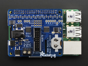 Adafruit RGB Matrix HAT + RTC for Raspberry Pi - Mini Kit - Chicago Electronic Distributors
 - 6