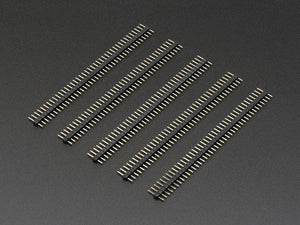 2mm Pitch 40-Pin Break-apart Male Headers - Pack of 5 - Chicago Electronic Distributors

