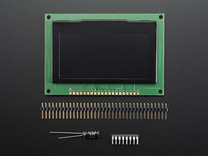 Monochrome 2.7" 128x64 OLED Graphic Display Module Kit - Chicago Electronic Distributors
 - 8