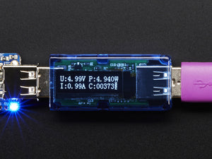 USB Voltage Meter with OLED Display - Chicago Electronic Distributors
 - 1