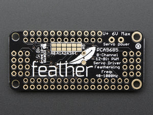 8-Channel PWM or Servo FeatherWing Add-on For All Feather Boards - Chicago Electronic Distributors
 - 2