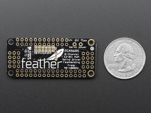 8-Channel PWM or Servo FeatherWing Add-on For All Feather Boards - Chicago Electronic Distributors
 - 6