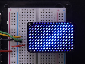 LED Charlieplexed Matrix - 9x16 LEDs - Blue - Chicago Electronic Distributors
 - 1