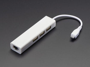 Ethernet Hub and USB Hub w/ Micro USB OTG Connector - Chicago Electronic Distributors
