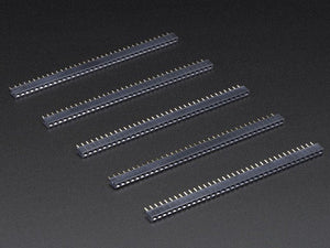 36-pin 0.1" Short Female Header - Pack of 5 - Chicago Electronic Distributors
