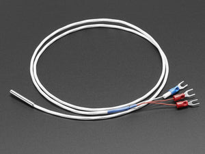 Platinum RTD Sensor - PT100 - 3 Wire 1 meter long - Chicago Electronic Distributors
