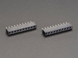 2mm 10 pin Socket Headers (for XBee) - Pack of 2