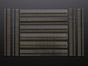 Break-away 0.1" 36-pin strip male header (10 pieces) - Chicago Electronic Distributors
