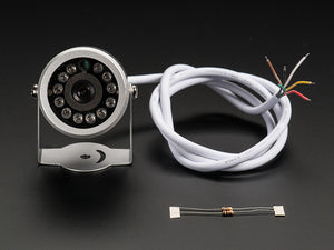 Weatherproof TTL Serial JPEG Camera with NTSC Video and IR LEDs - Chicago Electronic Distributors
 - 4