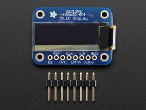 Monochrome 128x32 SPI OLED graphic display for Raspberry Pi or Arduino - Chicago Electronic Distributors
 - 5