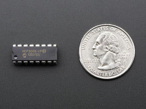 MCP3008 - 8 Channel 10 BIt Analog ADC for Raspberry Pi