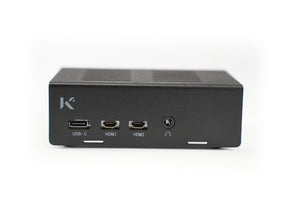 KKSB Raspberry Pi 4 Case Black/Silver