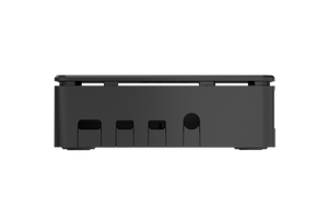 3-piece Case for Pi 4 Model B in Black or Clear