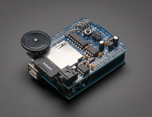 Adafruit Wave Shield for Arduino Kit - v1.1 - Chicago Electronic Distributors
 - 1