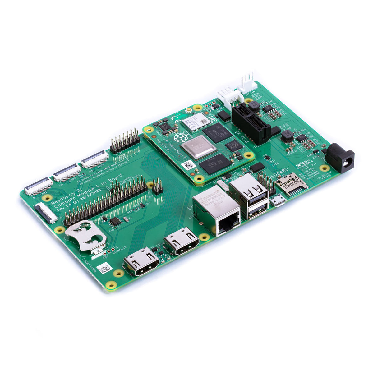 Raspberry Pi Compute Module CM4 IO Board — Chicago Electronic Distributors