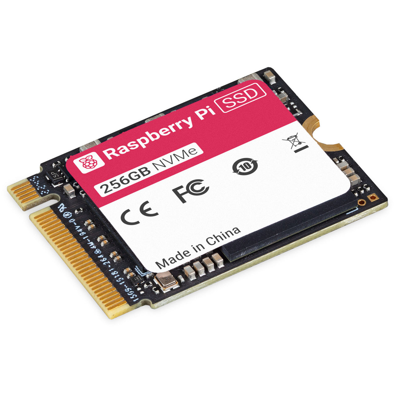 Raspberry Pi NVMe SSD 256GB — Chicago Electronic Distributors