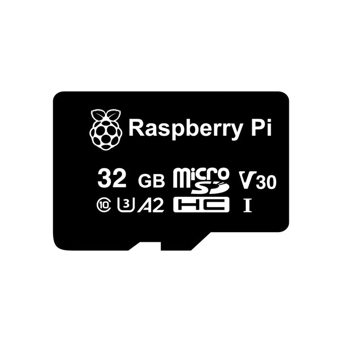 Official Raspberry Pi microSD Card, A2, V30, 32GB - BLANK