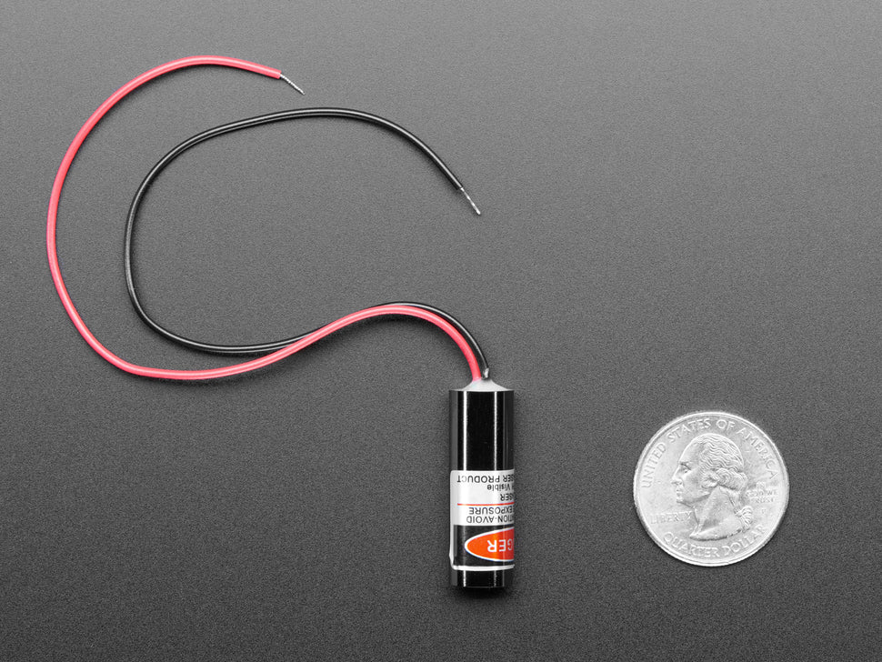 Line Laser Diode - 5mW 650nm Red : ID 1057 : $8.95 : Adafruit Industries,  Unique & fun DIY electronics and kits