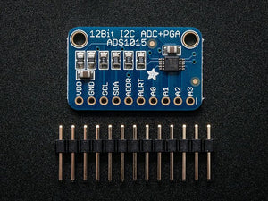 ADS1015 12-Bit ADC - 4 Channel with Programmable Gain Amplifier - Chicago Electronic Distributors
