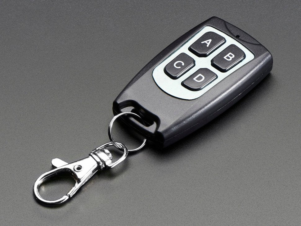 Keyfob 4-Button RF Remote Control - 315MHz — Chicago Electronic ...