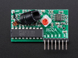 Simple RF M4 Receiver - 315MHz Momentary Type
