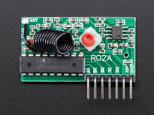 Simple RF T4 Receiver - 315MHz Toggle Type