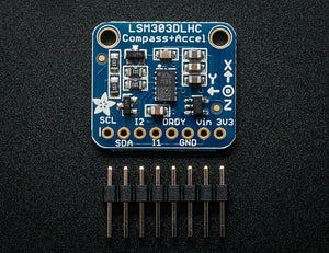Triple-axis Accelerometer+Magnetometer (Compass) Board - LSM303 - Chicago Electronic Distributors
 - 1
