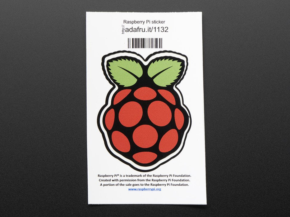 Raspberry Pi® - Sticker — Chicago Electronic Distributors
