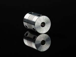 Aluminum Flex Shaft Coupler - 5mm to 5mm