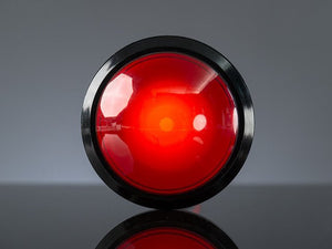 Massive Arcade Button with LED - 100mm Red - Chicago Electronic Distributors
