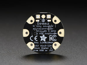 Adafruit Gemma - Miniature wearable electronic platform - Chicago Electronic Distributors
 - 4