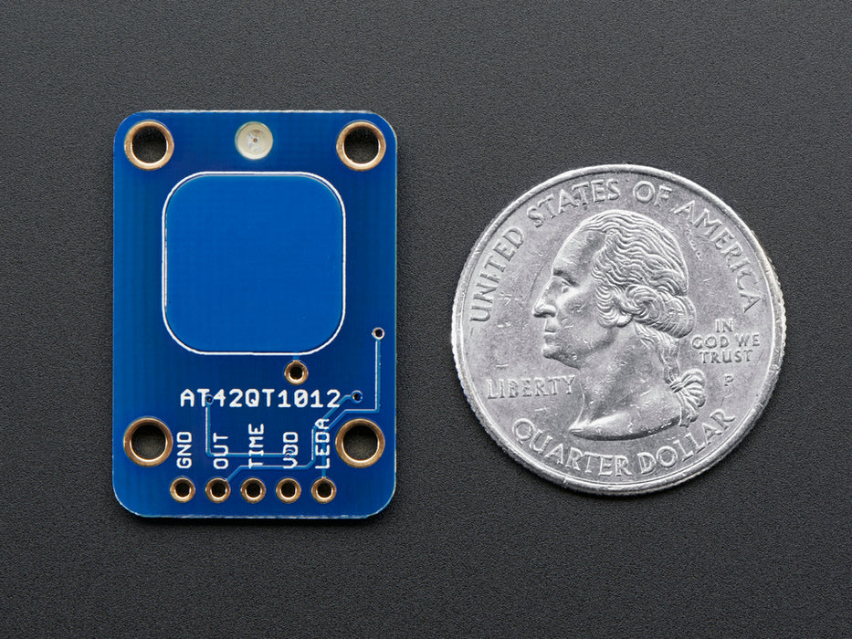 Standalone Toggle Capacitive Touch Sensor Breakout - AT42QT1012