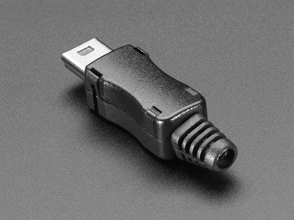 Bopæl Chaiselong voks USB DIY Connector Shell - Type Mini-B Plug