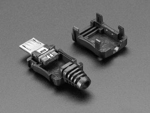 Adafruit USB DIY Connector Shell - Type Micro-B Plug