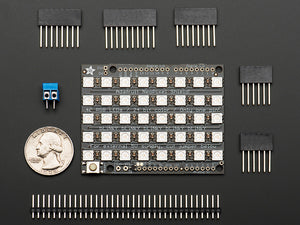 Adafruit NeoPixel Shield for Arduino - 40 RGB LED Pixel Matrix - Chicago Electronic Distributors
 - 2