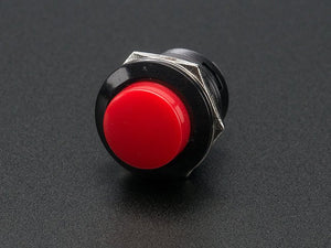 16mm Panel Mount Momentary Pushbutton -  Red - Chicago Electronic Distributors
