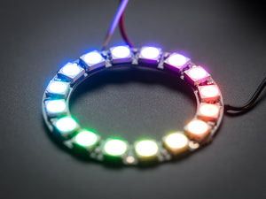 NeoPixel Ring - 16 x WS2812 5050 RGB LED with Integrated Drivers - Chicago Electronic Distributors
 - 2