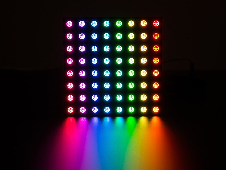 Adafruit Neopixel Neomatrix 8X8 - 64 RGB LED Pixel Matrix - Chicago Electronic Distributors
 - 2