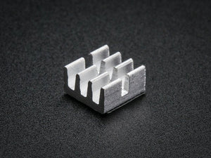 Aluminum SMT Heat Sinks 10 Pack - 0.25"x0.25" x 0.15" tall - Chicago Electronic Distributors

