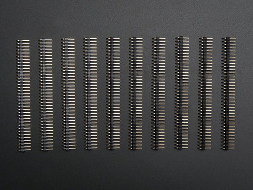 Adafruit Break-away 0.1" 36-pin strip right-angle male header (10 pack)