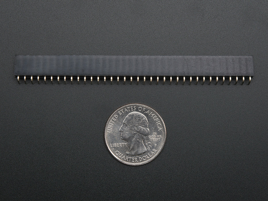 0.1" 36-pin Strip Right-Angle Female/Socket Header (5 pack)